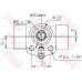 Рабочий тормозной цилиндр TRW VW POLO