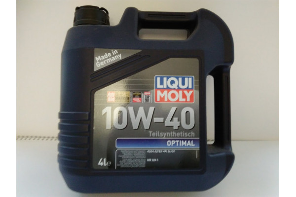 Масло моторное 10W40 3930 LIQUI MOLY OPTIMAL 4л