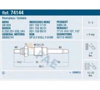 Свеча накаливания M12x125 (пр-во FAE) Mercedes Sprinter 2.3, T1, Vito 638