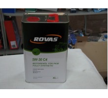 Моторное масло 5W30 C4  4л (ROVAS)	