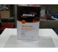 Моторное масло 10W40 A3/B4  4л (ROVAS)	