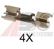 Пружинки супорта перед (пр-во ABS) Sprinter 06>/Crafter