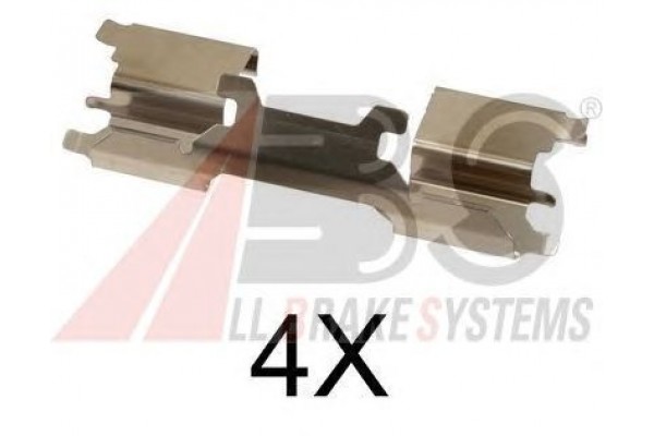 Пружинки супорта перед (пр-во ABS) Sprinter 06>/Crafter