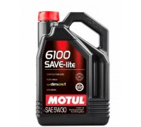 Масло моторное синтетика 5W30 (MOTUL) SAVE-LITE 4L 107957, 839650, 6100