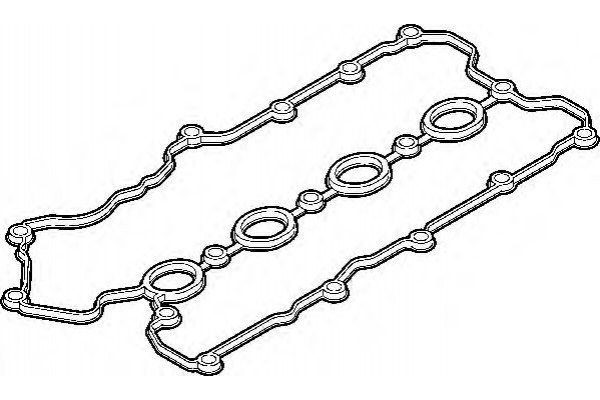 Прокладка крышки клапанов правая R (пр-во ELRING) VW Touareg 4.2 V8, Audi Q7, A4, A5, A6, 4.2 FSI