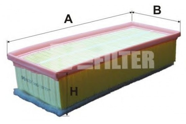 Фильтр воздушный (пр-во MFILTR) VW Passat 10-, Skoda Octavia, VW Caddy |||