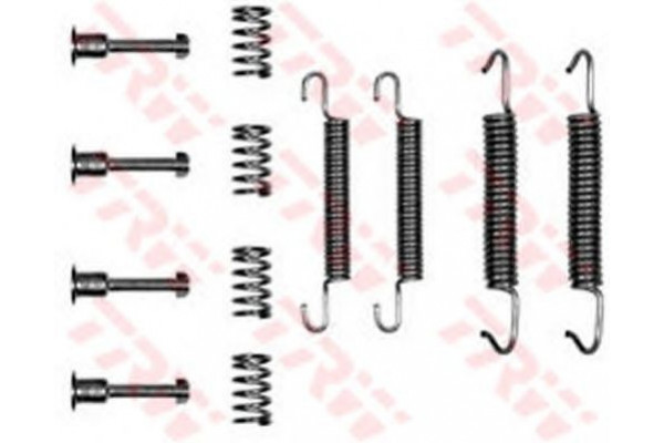 Ремкомплект задних колодок ручного тормоза (пр-во TRW) BMW 5 (E34), (E39), 3 (E46) 