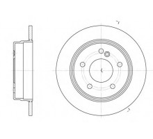 Диск тормозной задн.STARLINE MB C-CLASS 