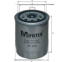 Фильтр топливный (пр-во MFILTER) Mercedes Sprinter 2.9 TDI