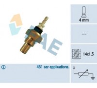 Датчик, температура охлаждающей жидкости(пр-во FAE) Sprinter ОМ601/602/616 (1-фішка)