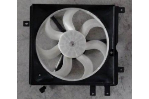 Вентилятор охлаждения радиатора 5 креплений левый L (пр-во Китай) Geely CK, MK 1.5
