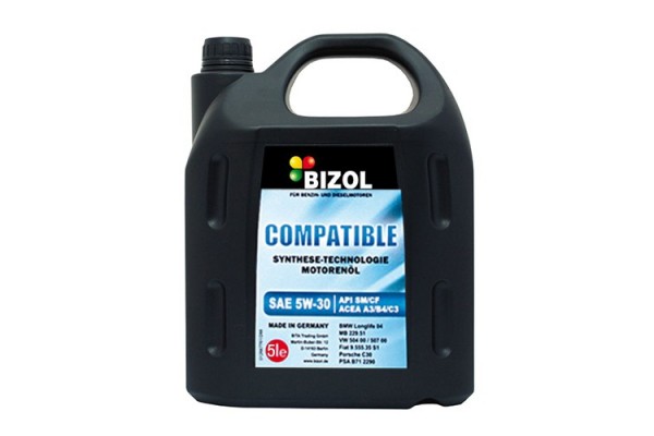 Моторное масло BIZOL Compatible SAE 5w30  5L