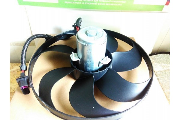 Вентилятор охлаждения радиатора 6X0959455F (пр-во NISSENS) Skoda Octavia, VW, Audi