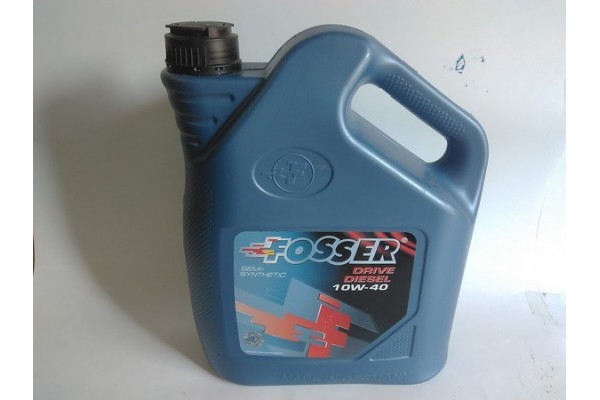 Масло моторное полусинтетика 10W40 Drive Diesel (пр-во FOSSER) 4L. 