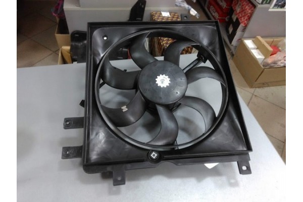 Вентилятор охлаждения радиатора 6 креплений (пр-во Китай) Geely MK 1.6