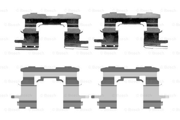 Пружина поджимная передних колодок 1014003350 (пр-во QUICK BRAKE) Geely MK, Toyota Yaris