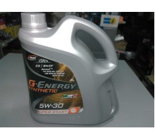 Масло 5W-30, G-Energy Synthetic Super Start SN/CF, ACEA C3, 4L