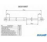 Газовая пружина, капот POLCAR (51238174866) BMV