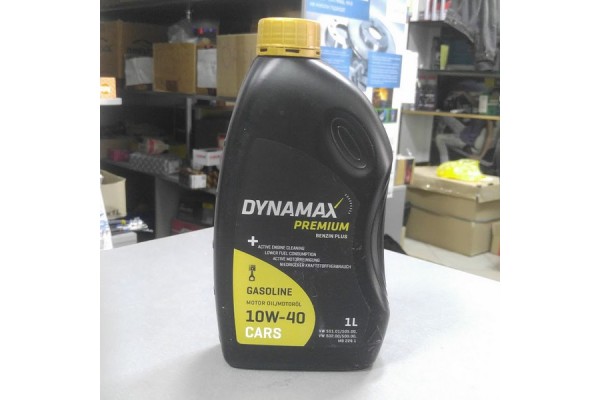 Масло моторное полусинтетика DYNAMAX BENZIN PLUS 10W40 1L