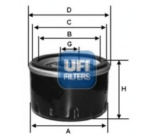 Масляный фильтр UFI CITROEN JUMPER III