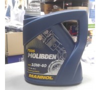 Масло моторное синтетическое 4л MANNOL MOLIBDEN 10W40 API SL/CF