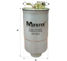 Фильтр топливный MFILTER Фильтр топливный LT 2.5-2.8TDI 96>06
