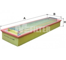 Фильтр воздушный MFILTER MB VARIO714-814 (ОМ354/904)