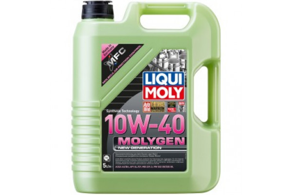 Масло моторное 10W40 9061 LIQUI MOLY MOLYGEN NEW GENERATION  5L