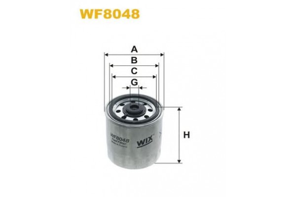 Топливный фильтр WIX FILTERS VITO 638