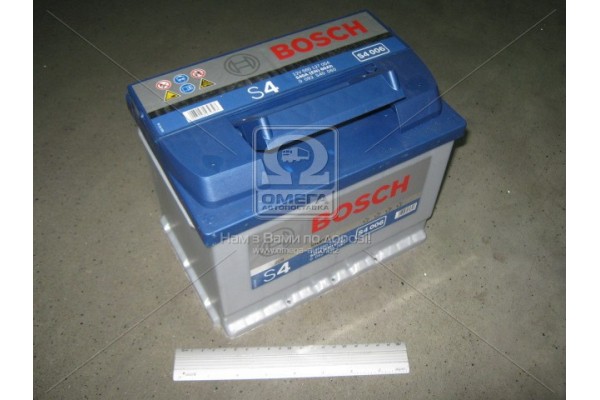 Аккумулятор 60Ah-12v BOSCH (S4006) (242x175x190),L,EN540