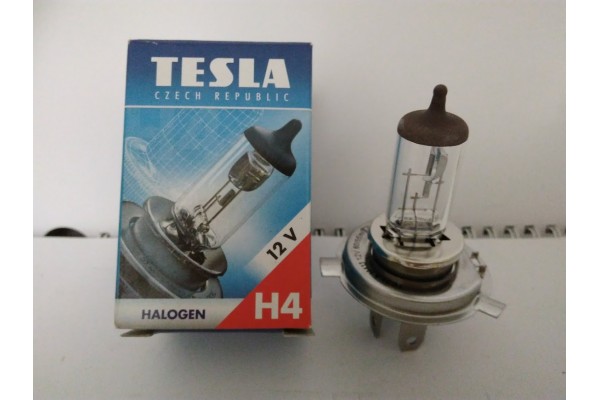 Лампа H4 TESLA 12V 60/55W