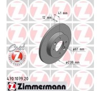 Тормозной диск COAT Z ZIMMERMANN