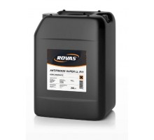 Концентрированная охлаждающая жидкость антифриз СИНИЙ Rovas Antifreeze LL R11 20L  цена за 1 литр