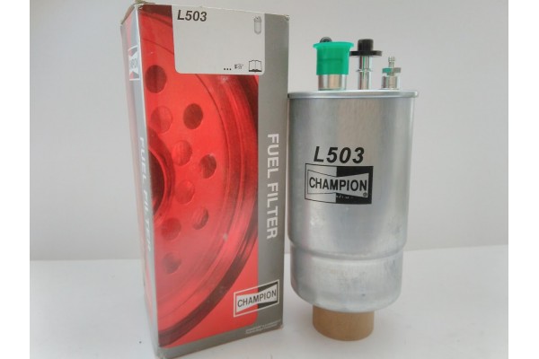 Фильтр топливный (пр-во CHAMPION) FIAT Doblo, Punto 1.3D Multijet, 1.9 JTD