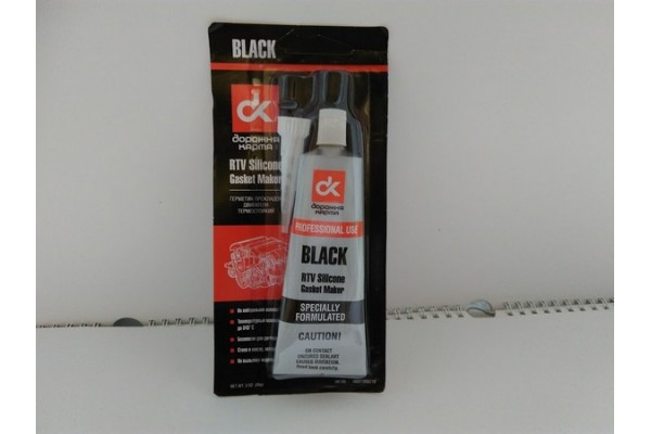 Герметик прокладок BLACK 85гр черный ДК