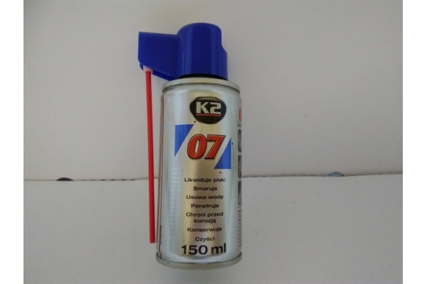 Многофункциональная проникающая смазка K2-07 (аналог WD-40)  150ml