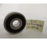 Подшипник генератора (пр-во MOS) Внутренний диаметр (17mm) Наружный диаметр (52mm) Высота (21mm)