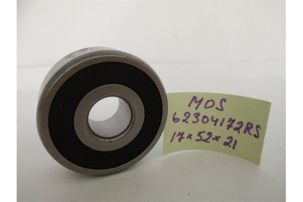 Подшипник генератора (пр-во MOS) Внутренний диаметр (17mm) Наружный диаметр (52mm) Высота (21mm)