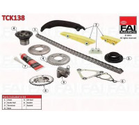 Комплект цели привода распредвала  FAI AutoParts TRANSIT фургон 2.4 TDCi [RWD] 06`-14`	JXFC