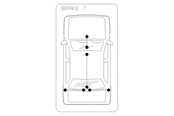 Трос, ручника правый L1/L2 1598/1465 (пр-во COFLE) TRAFIC/VIVARO