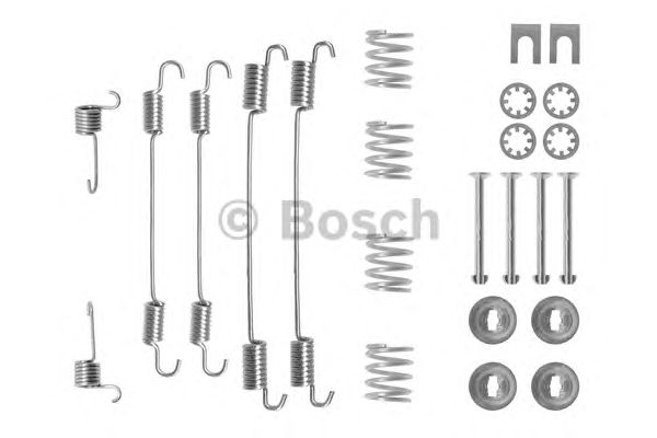 Монтажный к-кт торм. колодок (D=228mm BENDIX) KANGOO 97- (пр-во BOSCH)